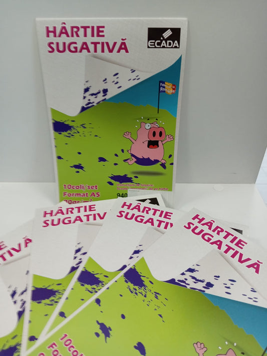 Set hartie sugativa A5