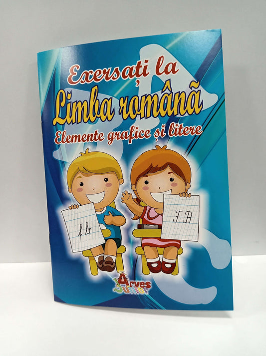 Manual Exersați la Limba română - scriere și litere pentru copii