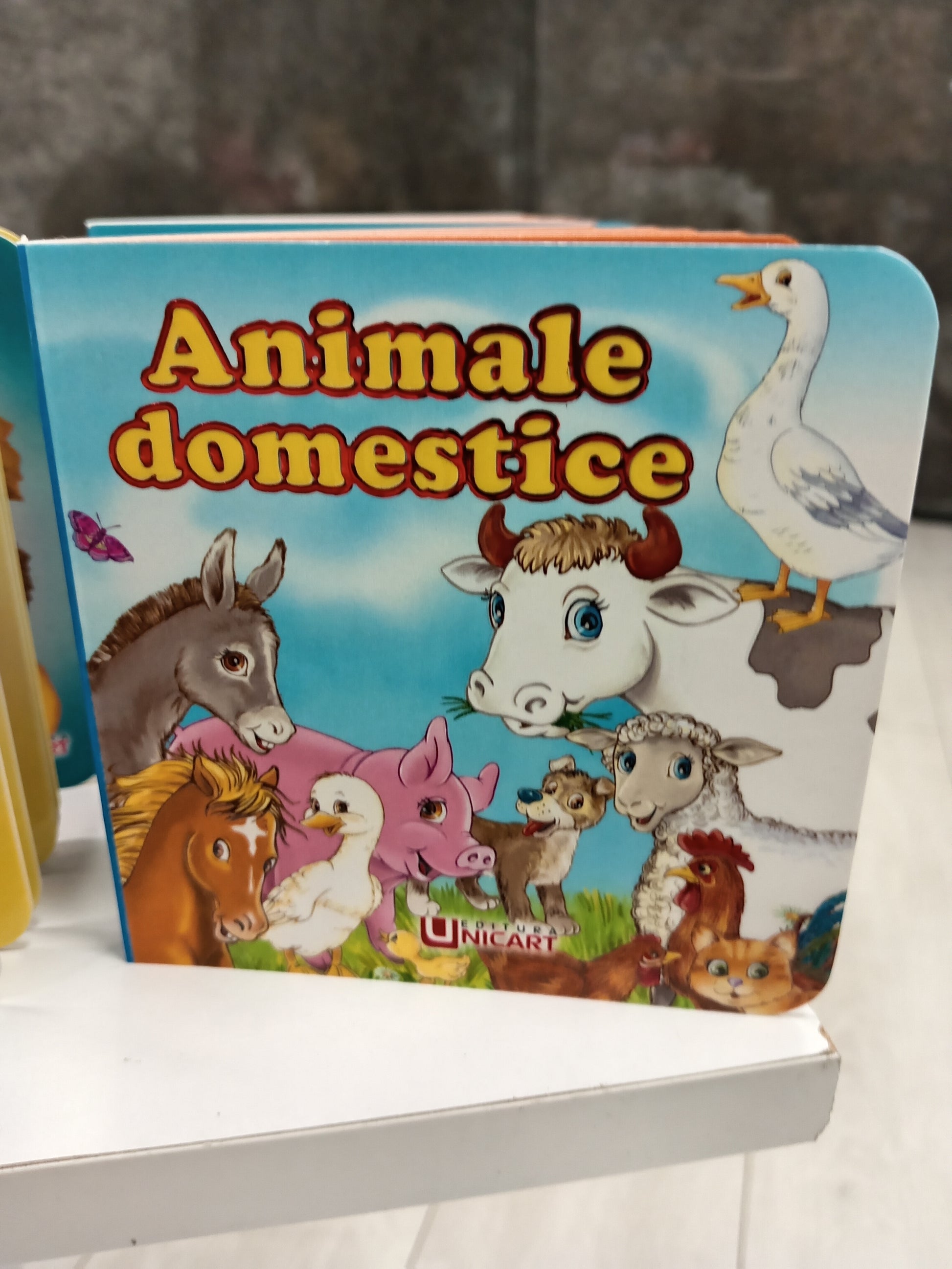 Carte educativă Animale Domestice – imagini și informații pentru copii