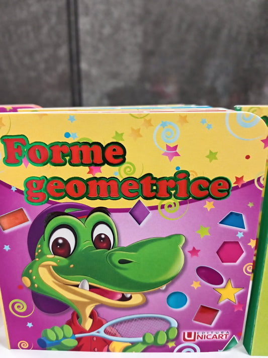 Carte educativă Forme Geometrice – învățare și recunoaștere pentru copii
