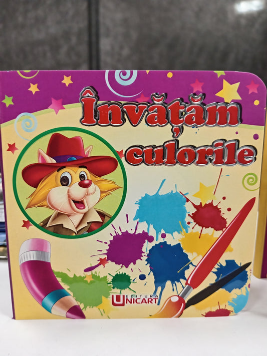 Carte educativă Învățăm Culorile – învățare vizuală pentru copii