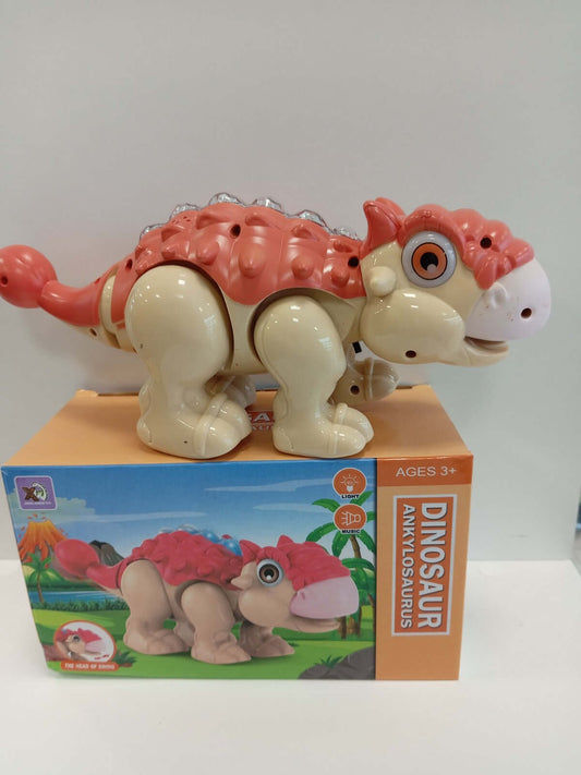 Dinosaur jucărie colorat, ideal pentru joacă creativă și colecționare, perfect pentru copii pasionați de dinozauri.